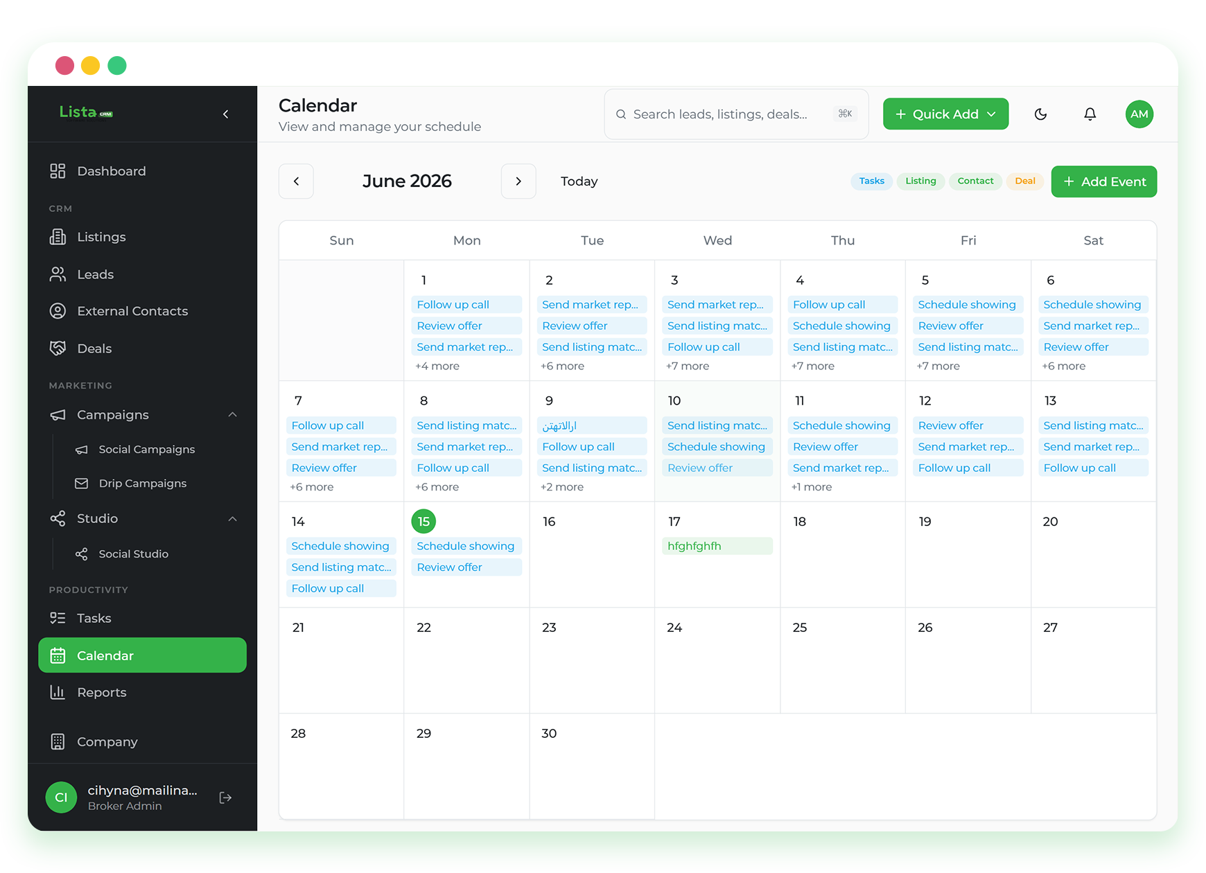 Calendar